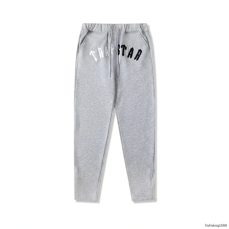 Trapstar Letter Style Grey Sweatpants