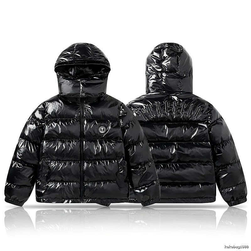 Trapstar Trendy Glossy Black Down Jacket