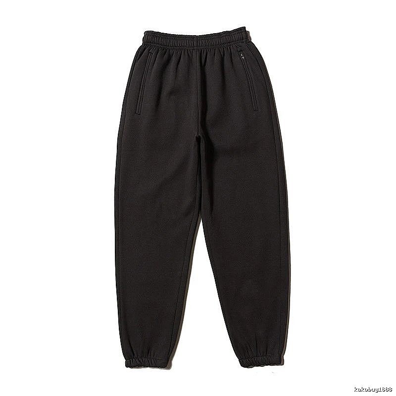 Travel Gray sweatpants Plain Gray Cuffed with Modern Look
