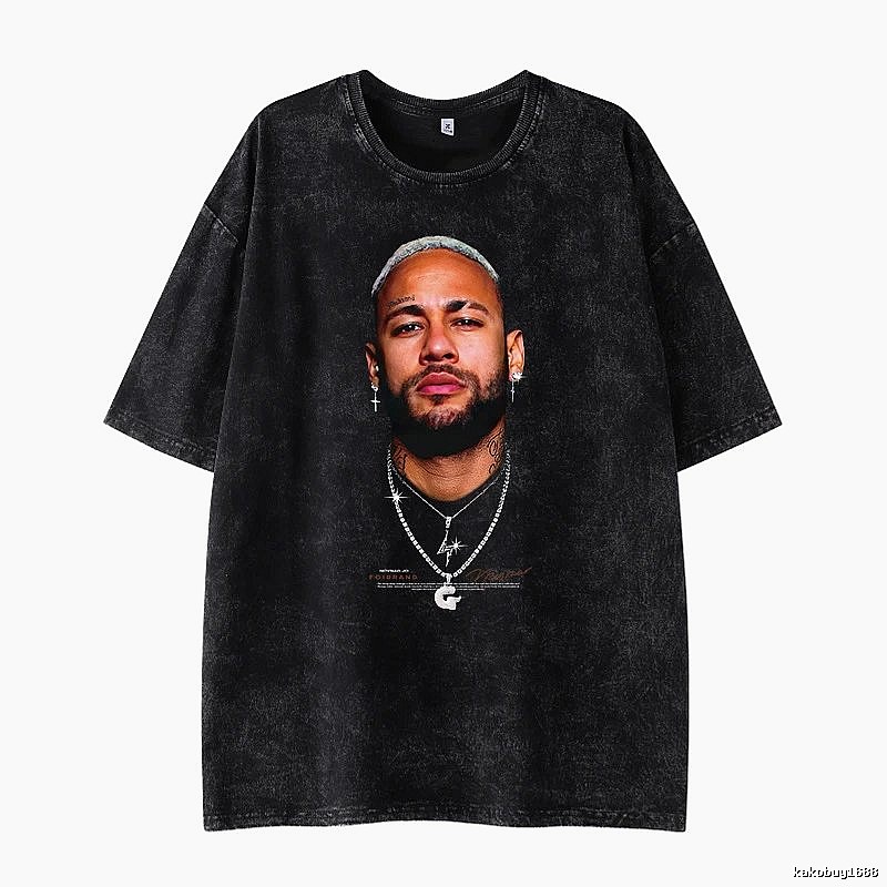 Tupac Streetwear Portrait graphic T-shirt Black Tupac Collage with Logo Accent
