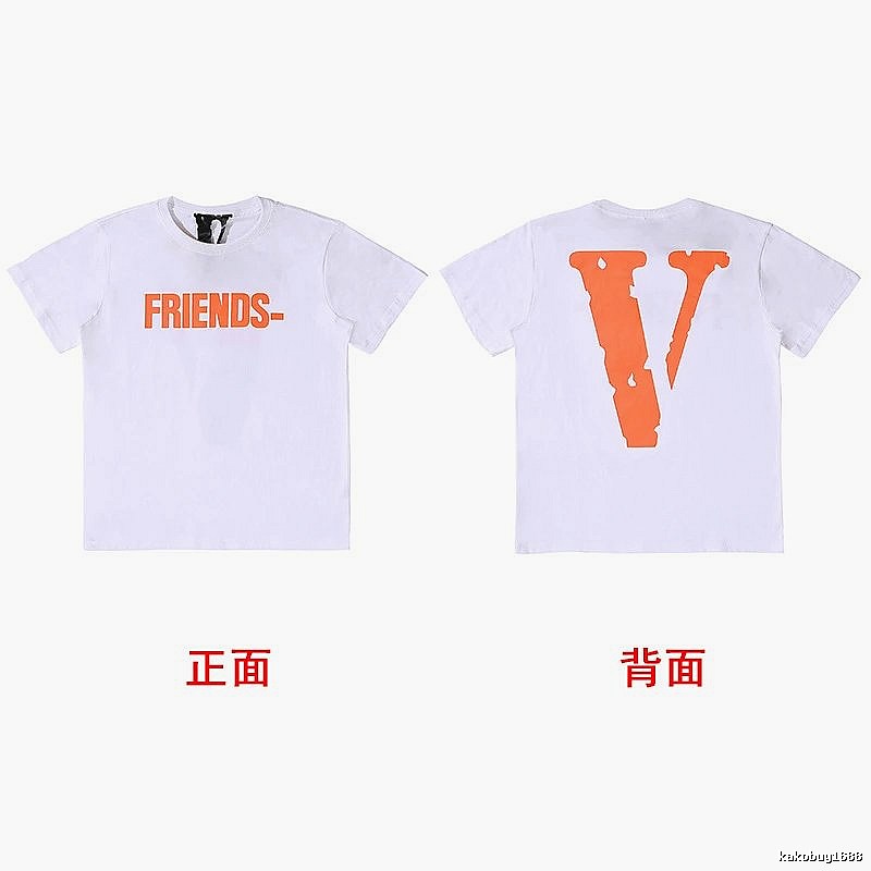 Vlone Easy Match Logo T-shirt Black Purple Vlone for Everyday Use
