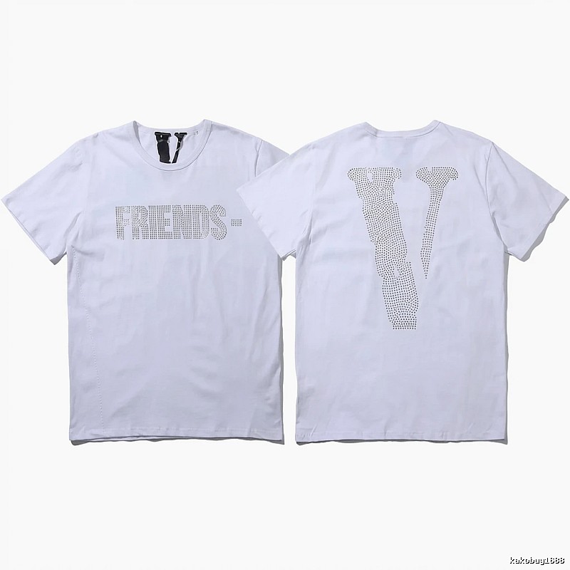 Vlone Friends Series Simple White T-shirt