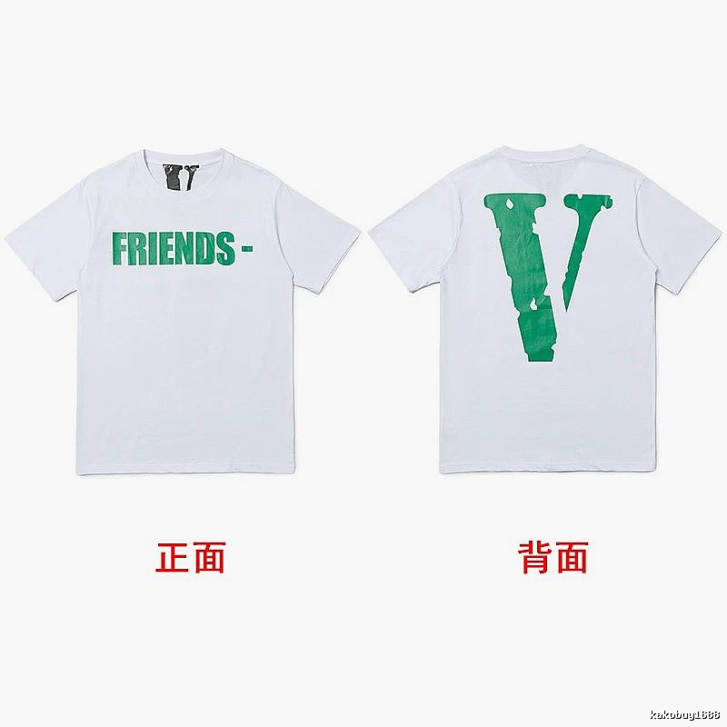 Vlone Statement Logo T-shirt Black Purple Vlone for Easy Pairing